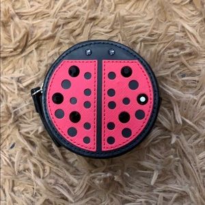 Kate spade ladybug coin purse